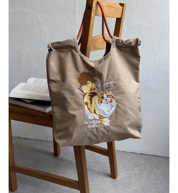 Lbc with Life「アニマル刺繍コードトートバッグ」|その他|