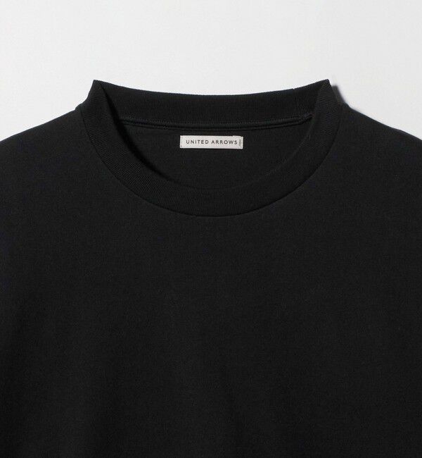 UNITED ARROWS「SARROWS オーガニックコットン クルーネック ロングスリーブ Tシャツ」|Tシャツ・カットソー|