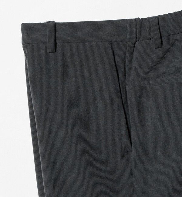 UNITED ARROWS「ライト コーデュロイ ノープリーツパンツ UA COZY ウォッシャブル ヨコストレッチ」|スーツ|