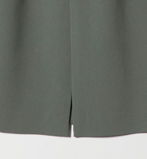 UNITED ARROWS「アセテートポリエステル ベイカースカート」|タイト|