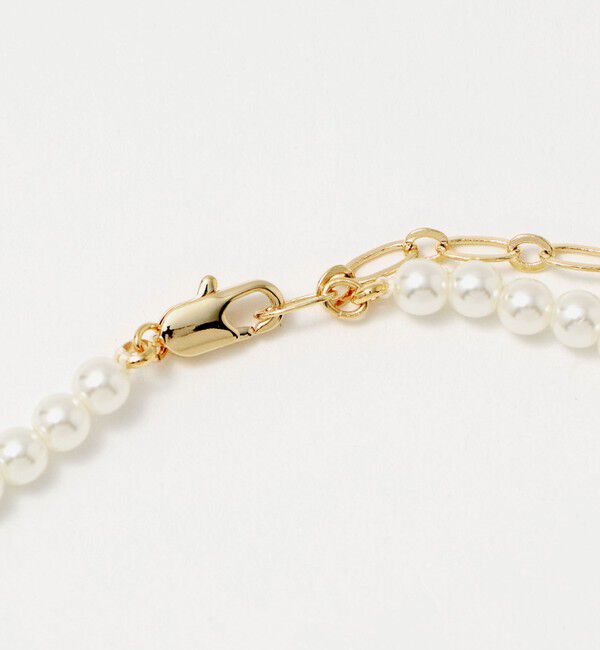 UNITED ARROWS green label relaxing「ウェーブバー ネックレス 2」|ネックレス|