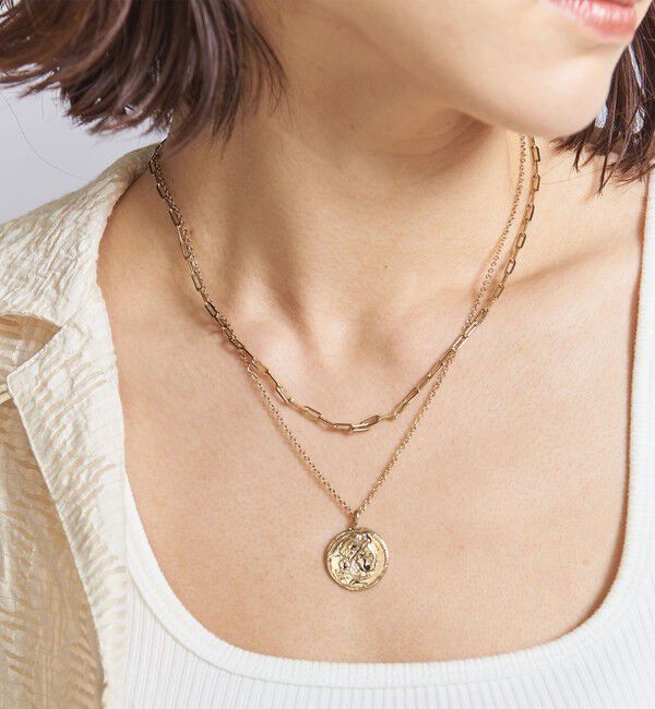 BEAUTY&YOUTH UNITED ARROWS「BY コインネックレス -3WAY-」|ネックレス|