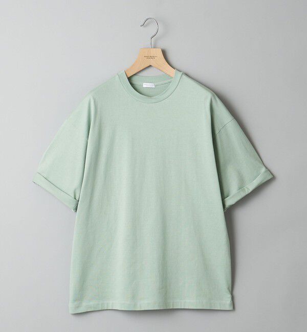 BEAUTY&YOUTH UNITED ARROWS「【WEB限定】ロールアップ ワイド テーパード Tシャツ -MADE IN JAPAN-」|Tシャツ・カットソー|LIME