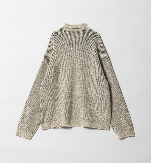 MONKEY TIME「ループヤーン プレーティング ポロシャツ」|ニット・セーター|