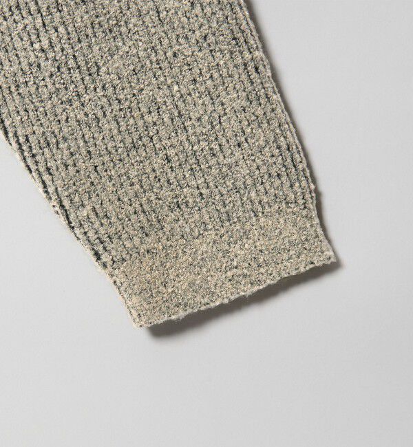 MONKEY TIME「ループヤーン プレーティング ポロシャツ」|ニット・セーター|