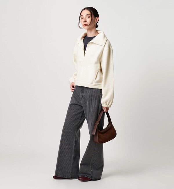 BEAUTY&YOUTH UNITED ARROWS「フリース スナップ プルオーバー」|Tシャツ・カットソー|