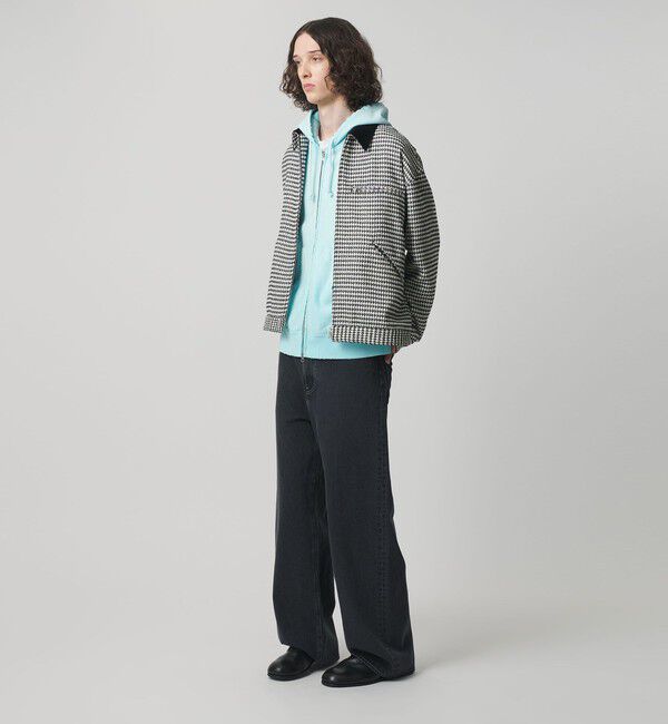 MONKEY TIME「チェック ジップ ワーク ジャケット」|その他|