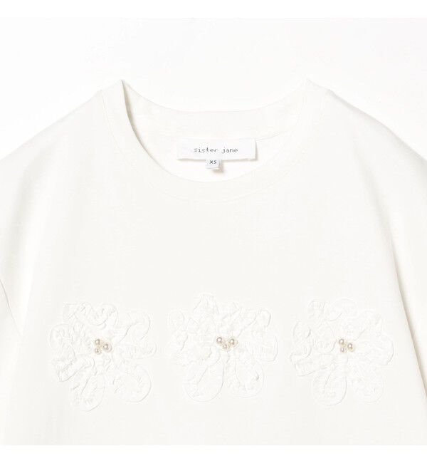 Ray BEAMS 「sister jane / Nell Applique T-Shirts」|Tシャツ・カットソー|
