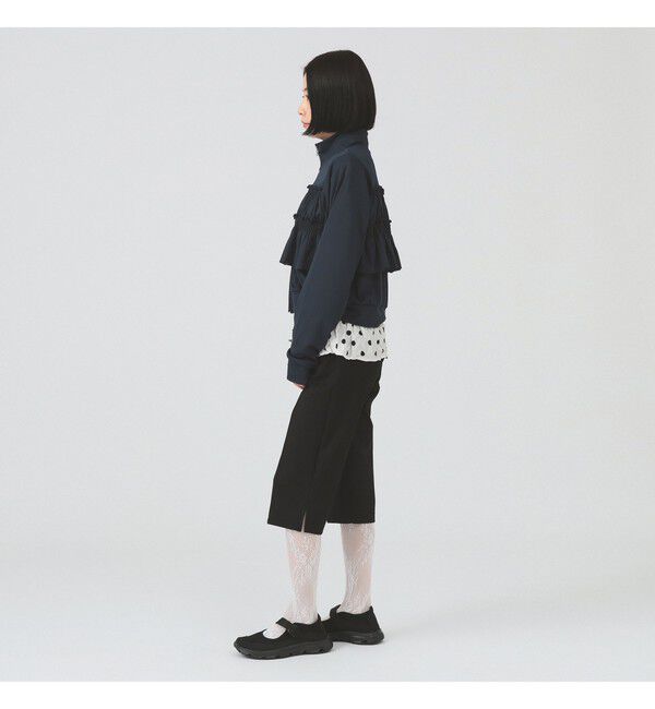 Ray BEAMS 「フリル ジャージ ブルゾン」|スウェット・ジャージ|