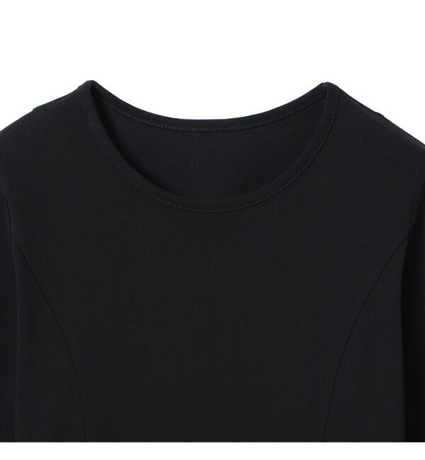 Ray BEAMS 「チュール キリカエ アシンメトリー ヘム Tシャツ」|Tシャツ・カットソー|