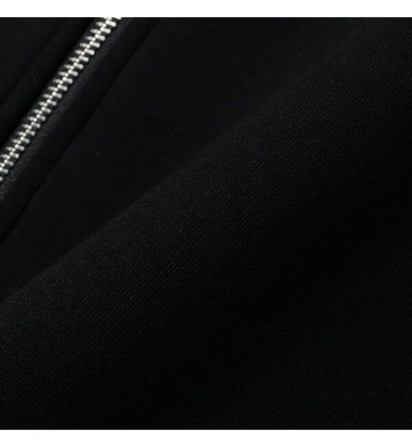 BEAMS「フルフェイス ジップアップ フーディ 【ワイドショートフィット】」|スウェット・ジャージ|
