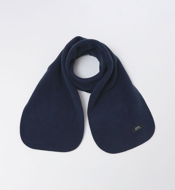 SHIPS「SHIPS: Polartec 200 フリース スカーフ」|ストール|ネイビー