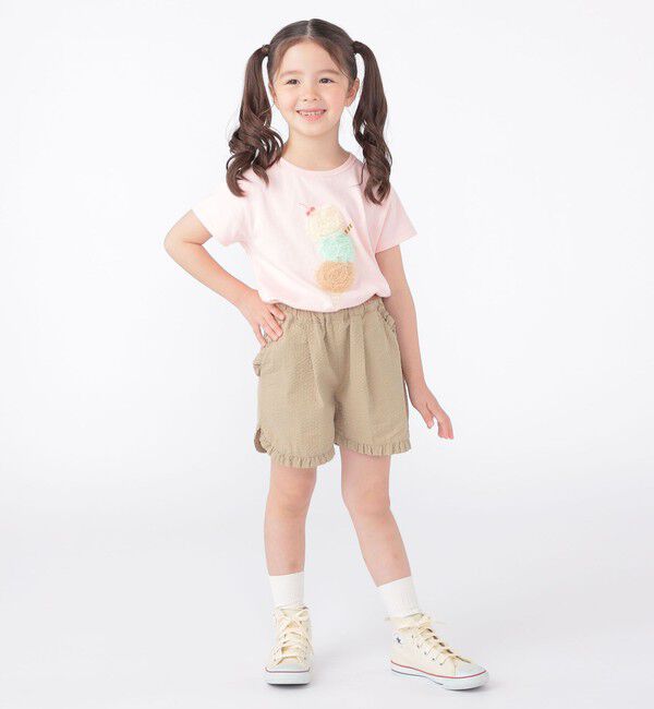 SHIPS KIDS「SHIPS KIDS:100～130cm / サマー モチーフ 半袖 TEE」|Tシャツ・カットソー|