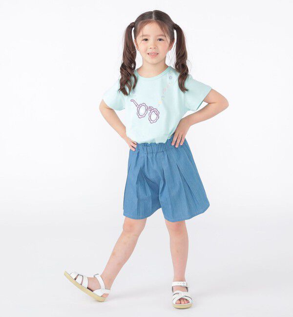 SHIPS KIDS「SHIPS KIDS:100～130cm / サマー モチーフ 半袖 TEE」|Tシャツ・カットソー|