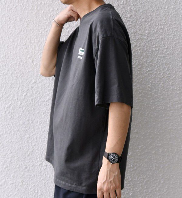 SHIPS any「【WEB限定】SHIPS any: NATIONAL PARK ヴィンテージライク ワンポイント プリント Tシャツ◇」|Tシャツ・カットソー|