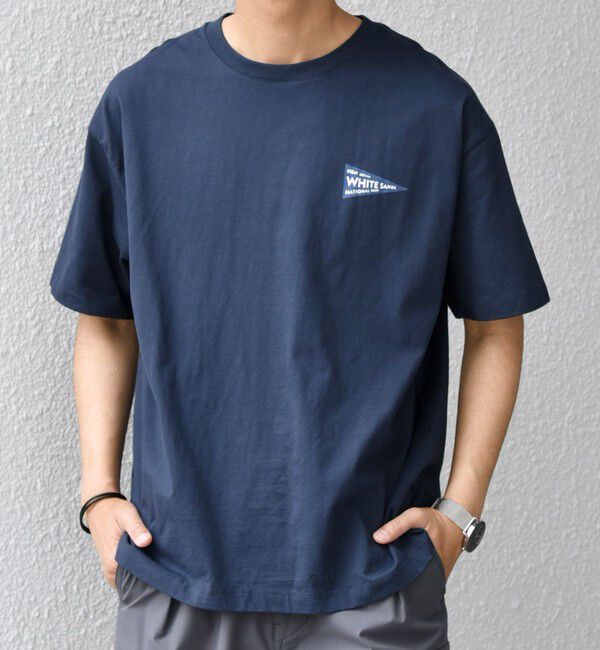 SHIPS any「【WEB限定】SHIPS any: NATIONAL PARK ヴィンテージライク ワンポイント プリント Tシャツ◇」|Tシャツ・カットソー|