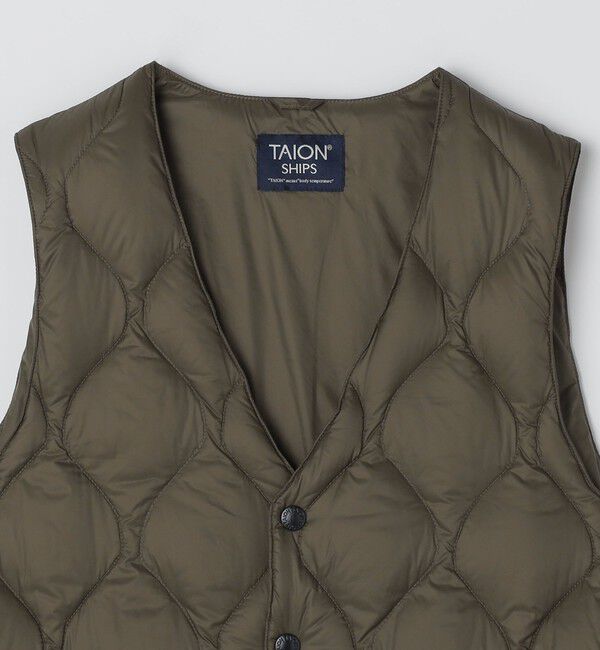 SHIPS「【SHIPS別注】TAION: ダウン ジレ」|ダウンベスト・ベスト|