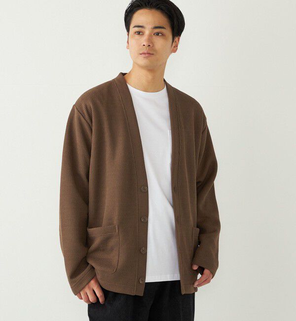 SHIPS Colors 「SHIPS Colors:〈洗濯機可能〉ウォッシャブル カーディガン」|カーディガン|