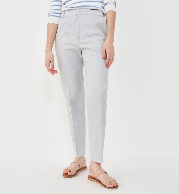 GALERIE VIE「コットンオックスストレッチ イージーシガレットパンツ」|その他|