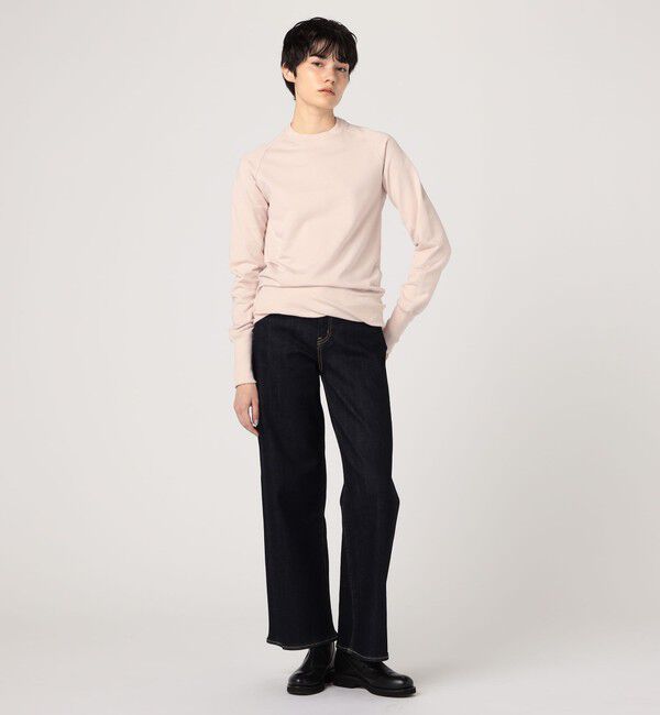 BACCA「ソフトコットン ラグランスリーブプルオーバー」|スウェット・ジャージ|