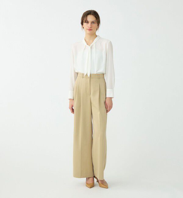 Ballsey「プリマベーラデシン タイブラウス」|シャツ・ブラウス|