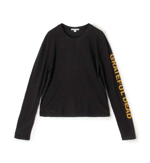 JAMES PERSE「グレイトフル デッド ロングスリーブカットソー WLJ3113GRF」|Tシャツ・カットソー|19 ブラック