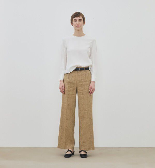 DES PRES「ライトダブルクロス クルーネックプルオーバー」|シャツ・ブラウス|