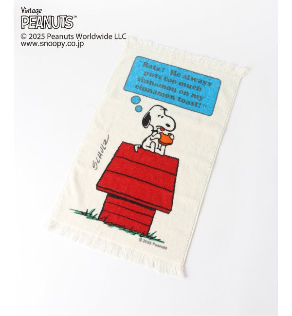 journal standard Furniture「【PEANUTS&times;JOURNAL STANDARD FURNITURE】FACE TOWEL　フェイスタオル」|タオル|