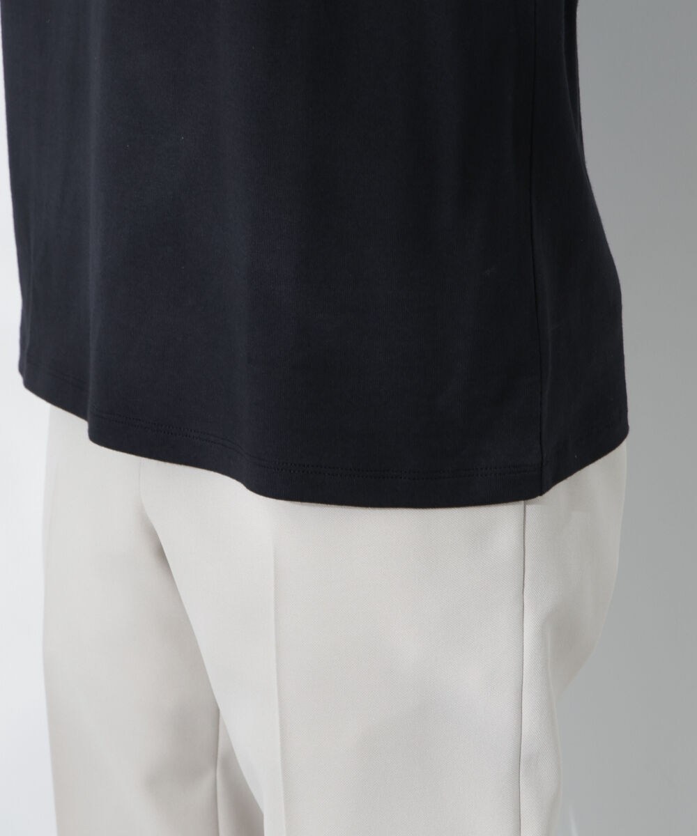 nano･universe「WEB限定/Anti Soaked(R) 汗染み防止 Vネック レギュラーシルエットTシャツ」|Tシャツ・カットソー|