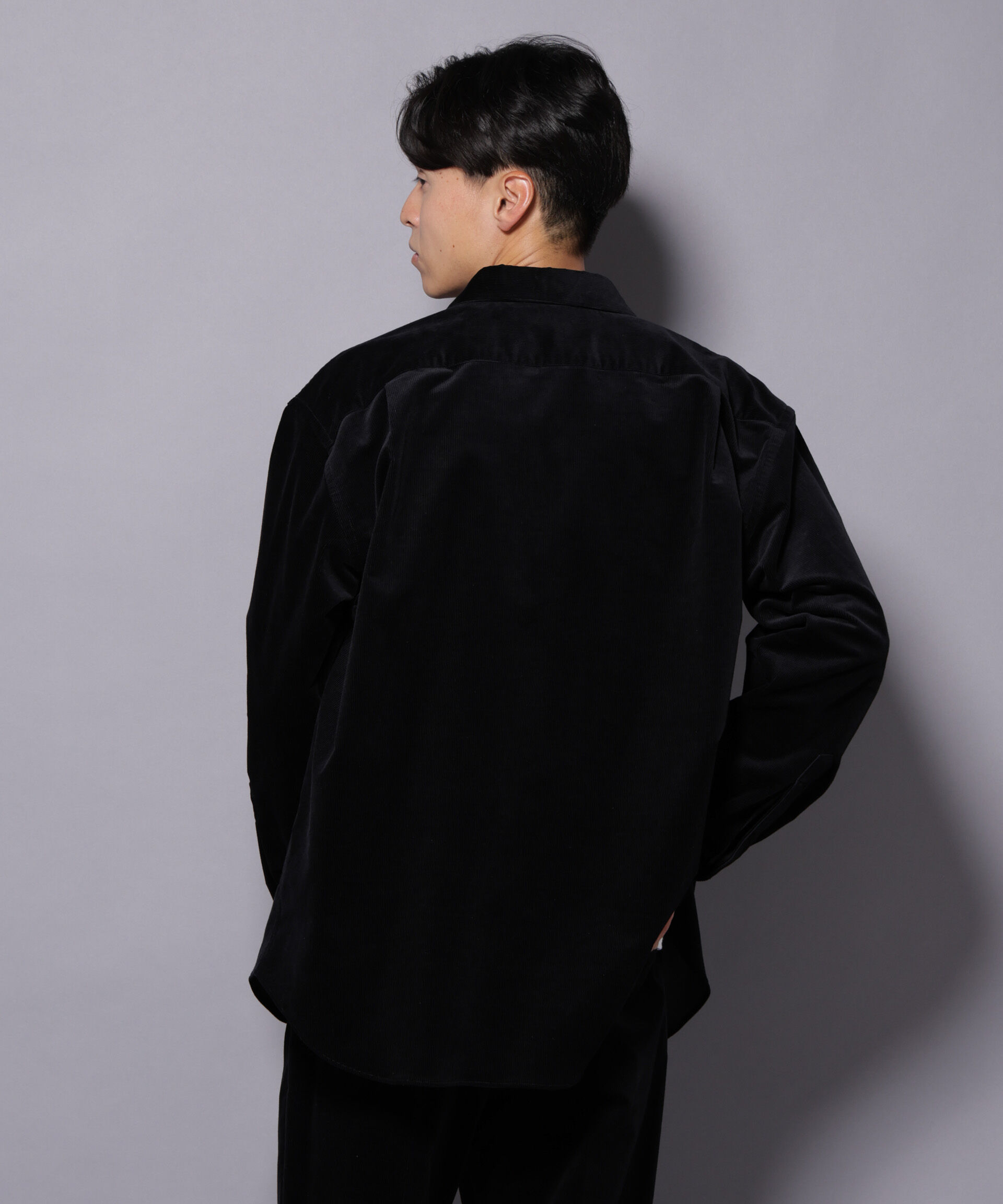 nano･universe「AIRコーデュロイ レギュラーカラーシャツ/STRETCH」|シャツ・ブラウス|