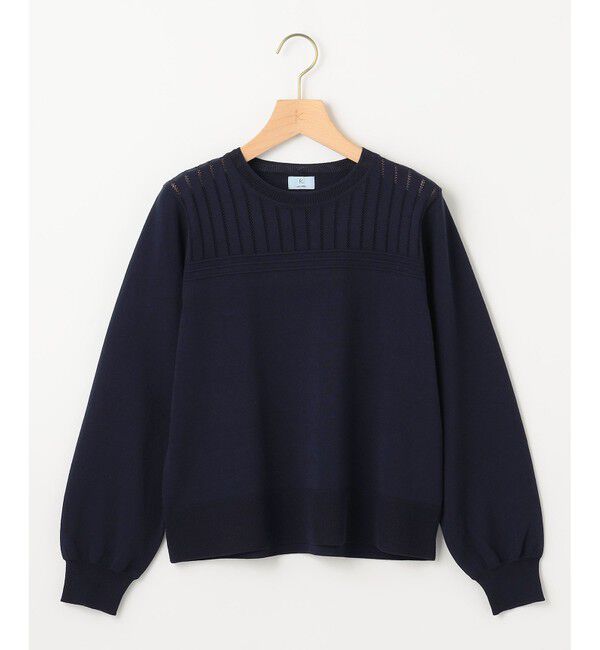 組曲「透かし柄 ニットプルオーバー」|ニット・セーター|