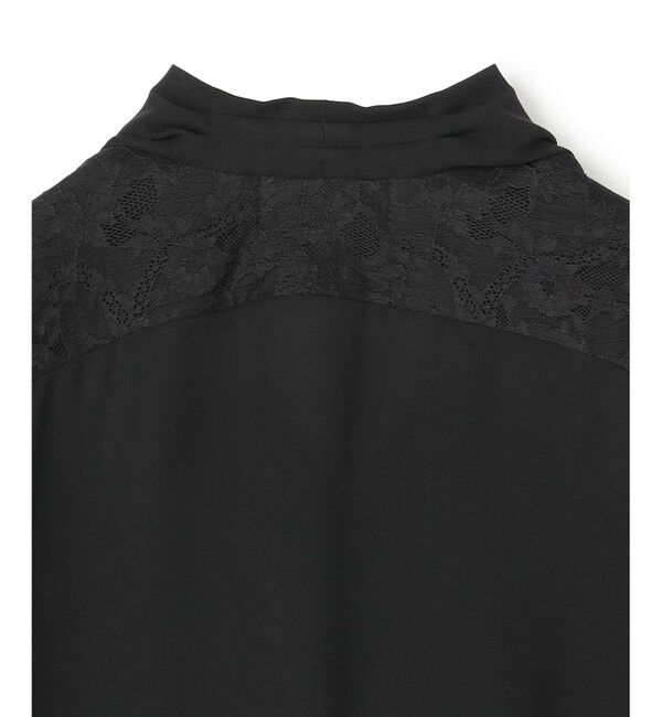 BEIGE,「OLIVE / カシュクールロングスリーブブラウス」|シャツ・ブラウス|