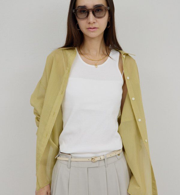  「カシュクールローンシャツ」|シャツ・ブラウス|