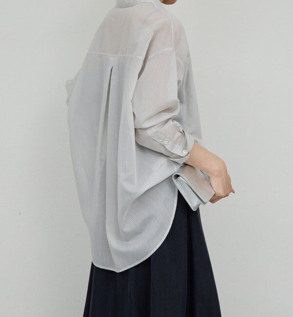  「カシュクールローンシャツ」|シャツ・ブラウス|