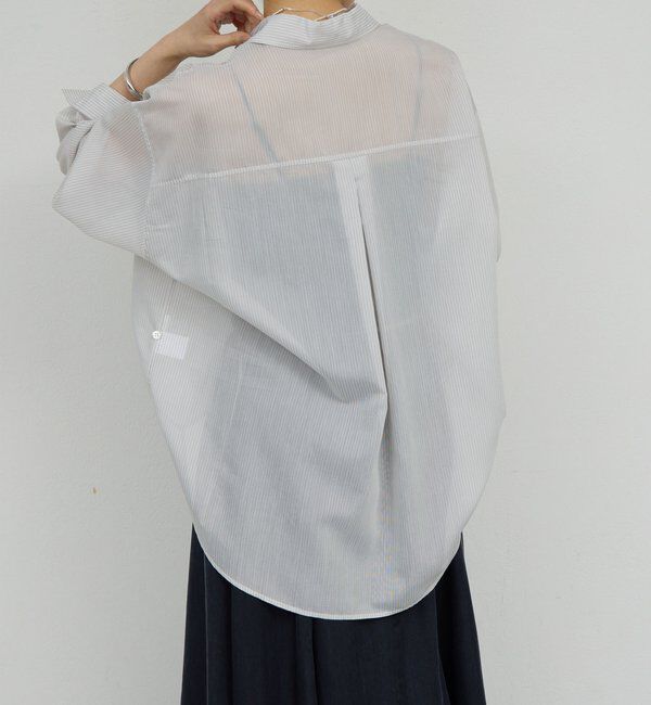  「カシュクールローンシャツ」|シャツ・ブラウス|