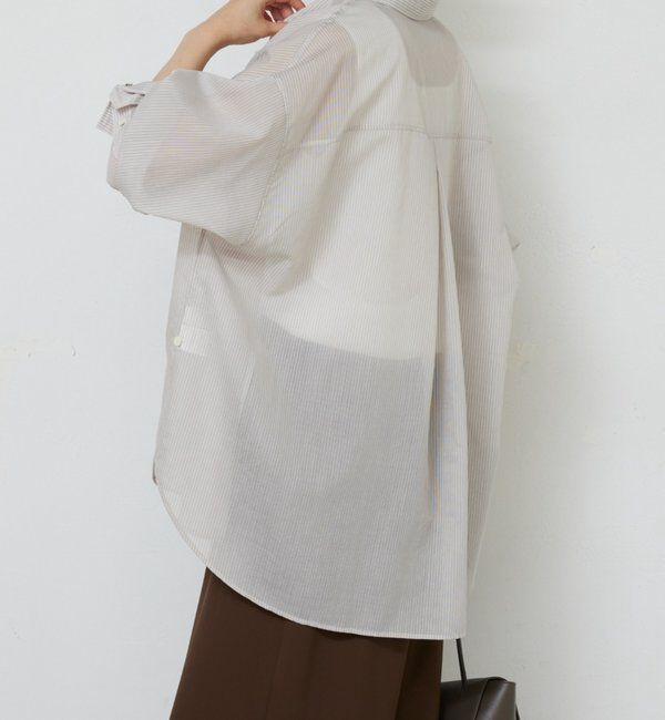  「カシュクールローンシャツ」|シャツ・ブラウス|