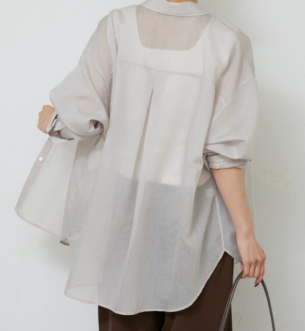  「カシュクールローンシャツ」|シャツ・ブラウス|