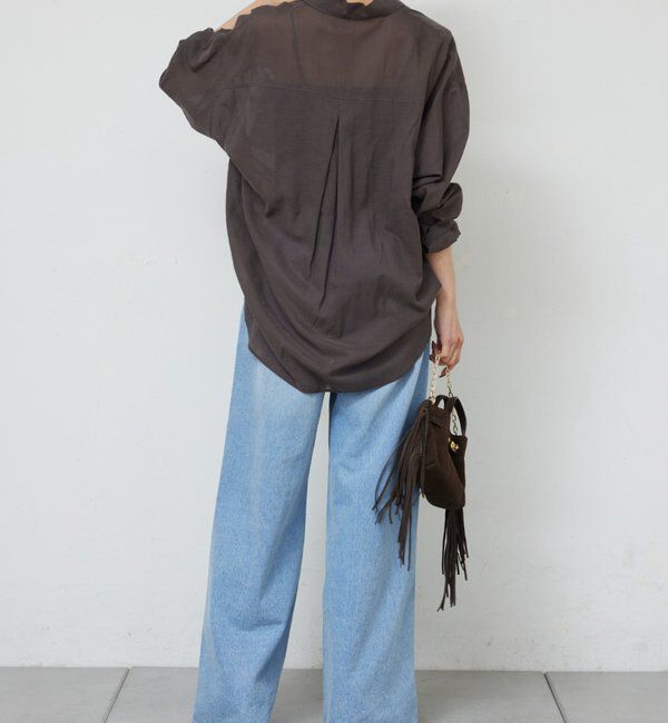  「カシュクールローンシャツ」|シャツ・ブラウス|