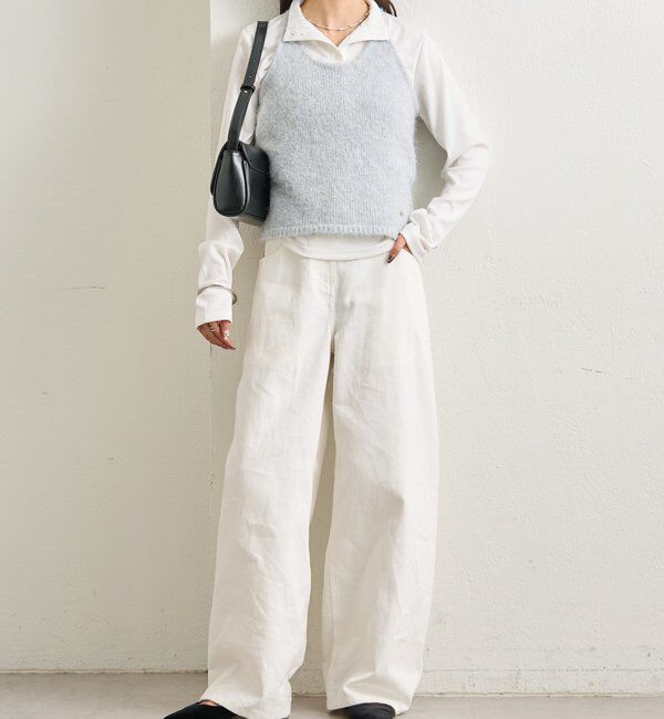  「ふわふわホルターニットビスチェ」|ニット・セーター|