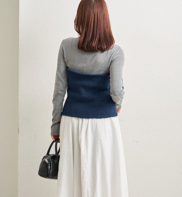  「ふわふわホルターニットビスチェ」|ニット・セーター|