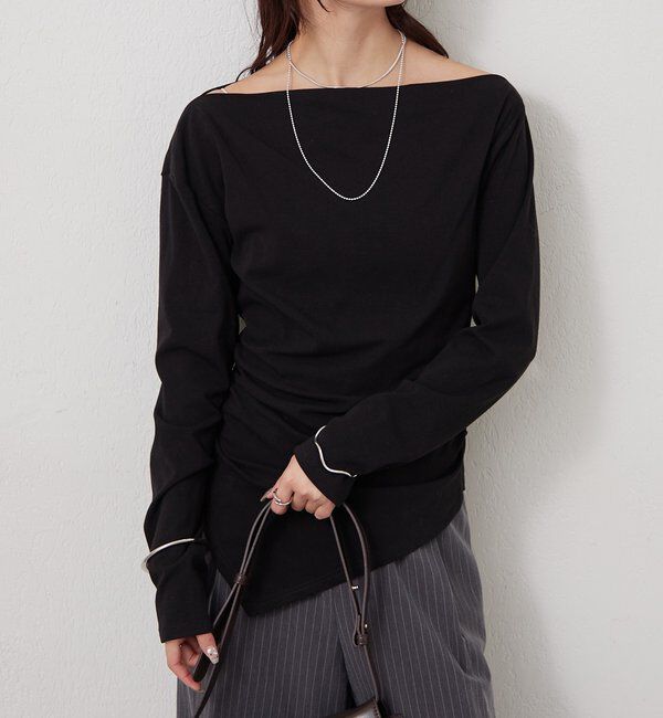  「オフショルヘム カットソー」|Tシャツ・カットソー|