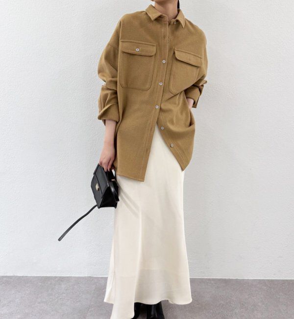  「ウールオーバーシャツ」|シャツ・ブラウス|