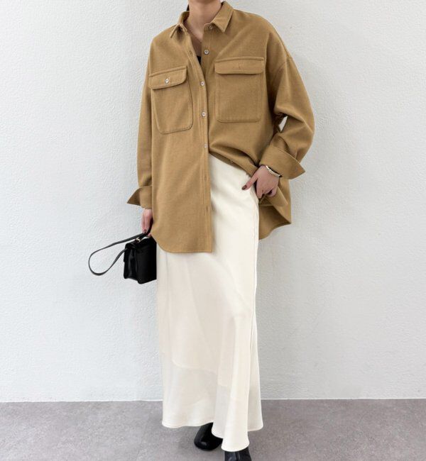  「ウールオーバーシャツ」|シャツ・ブラウス|