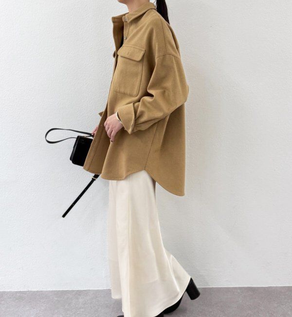  「ウールオーバーシャツ」|シャツ・ブラウス|