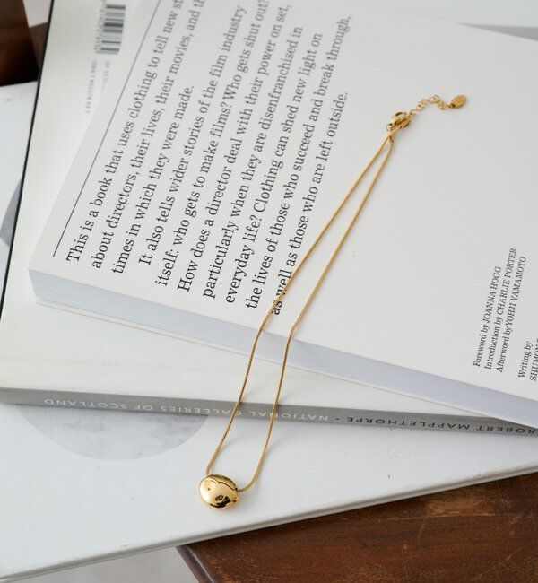  「【GALENA/ガレナ】ビーンズネックレス」|リング|ゴールド