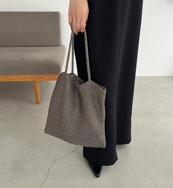  「【PC/A4サイズ収納可】ラメトートバッグ」|トートバッグ|
