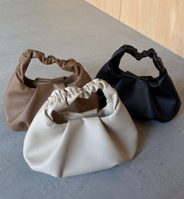  「ギャザーハンドルバッグ」|トートバッグ|