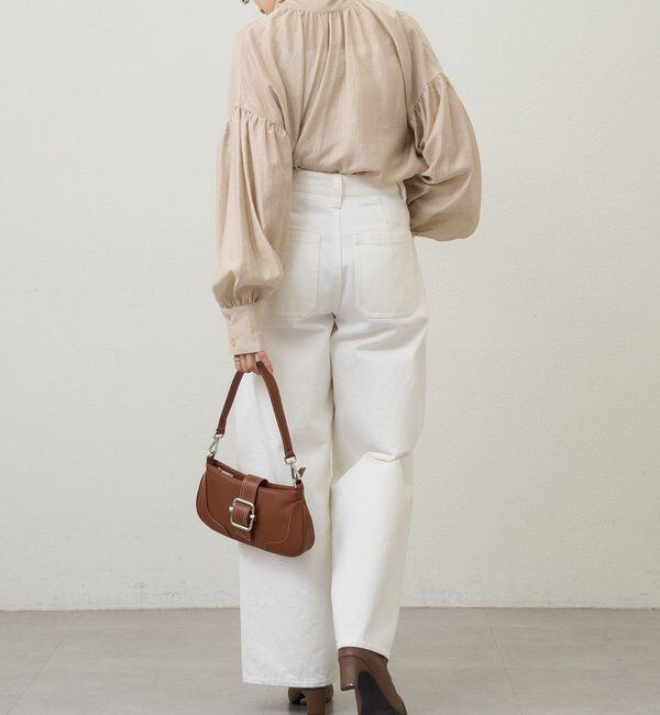  「【26SS予約】ボウタイブラウス」|シャツ・ブラウス|