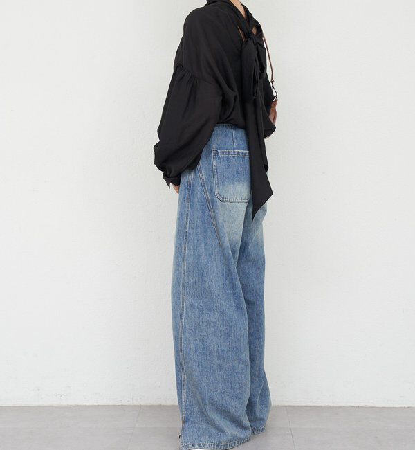  「【26SS予約】ボウタイブラウス」|シャツ・ブラウス|