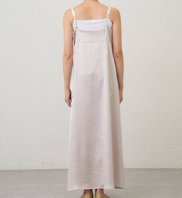  「サテンキャミワンピース」|ワンピース|